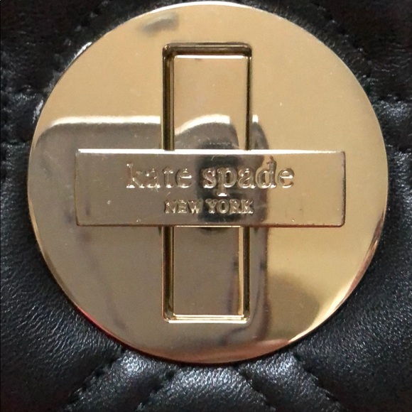 Kate spade quilted twist cross body bag - Picture 2 of 8